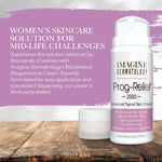 Prog-Relief Cream Progesterone Cream, Direct from US Manufacturer Warehouse, 2000mg per Bottle, Bio-Identical Micronized USP from Wild Yam 20mg per Pump, 100 Pumps